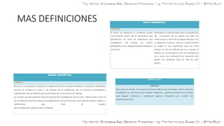 MAS DEFINICIONES
 