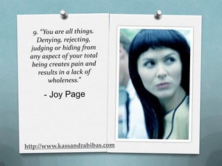 10 mental post it notes about judgment