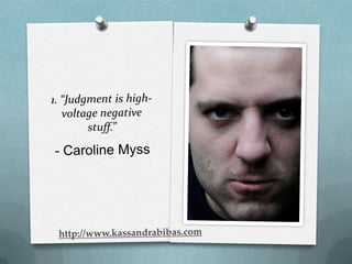 10 mental post it notes about judgment