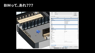 BIMって、あれ？？？
 