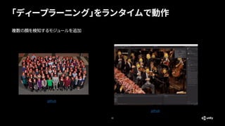 「ディープラーニング」をランタイムで動作
21
複数の顔を検知するモジュールを追加
github
github
 