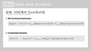 십분딥러닝_18_GumBolt (VAE with Boltzmann Machine)