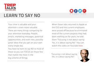 10 Mindsets of Highly Successful Entrepreneurs - Trep Talks