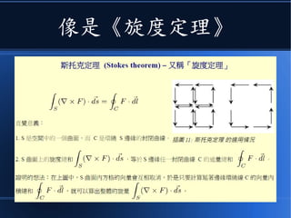 像是《旋度定理》
 
