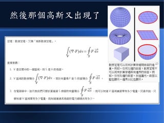 然後那個高斯又出現了
 