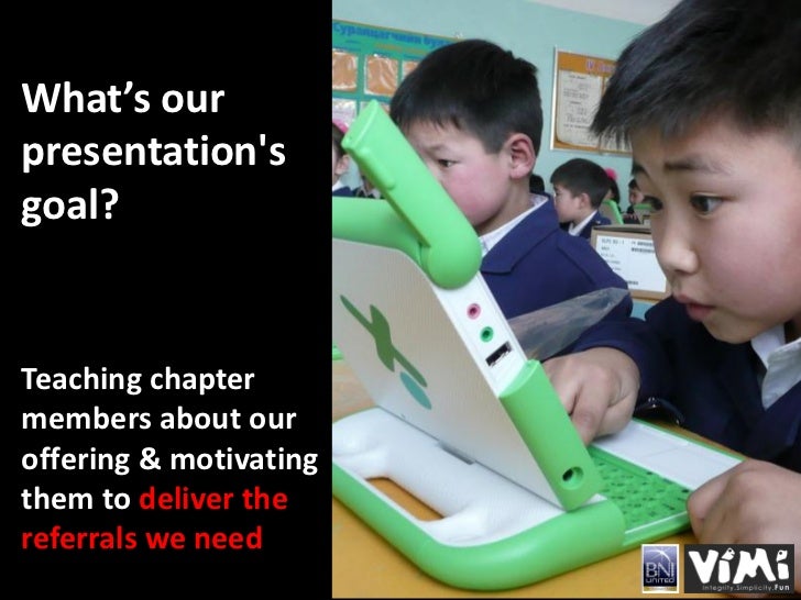 5 minute presentation