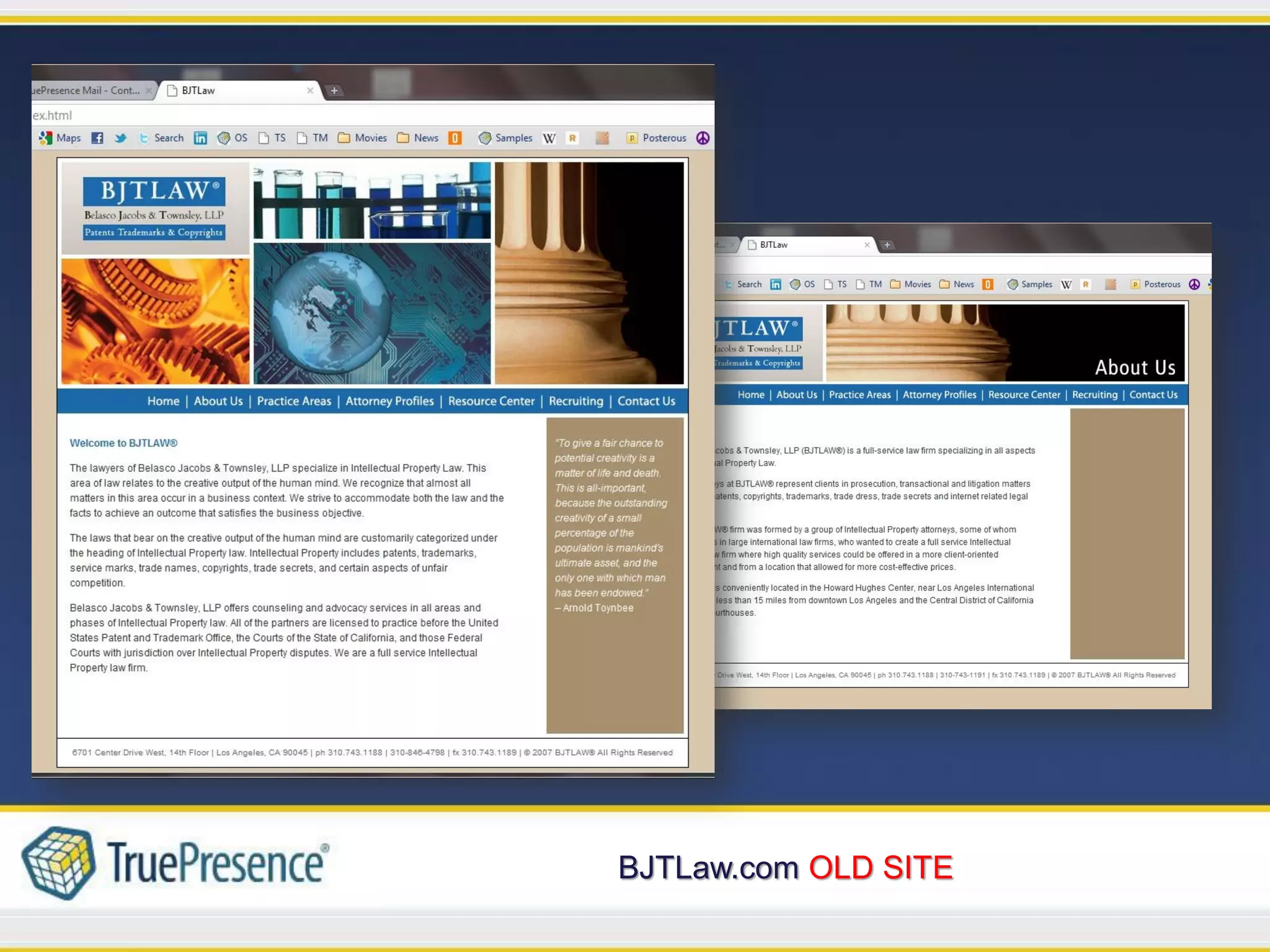 BJTLaw.com OLD SITE
 