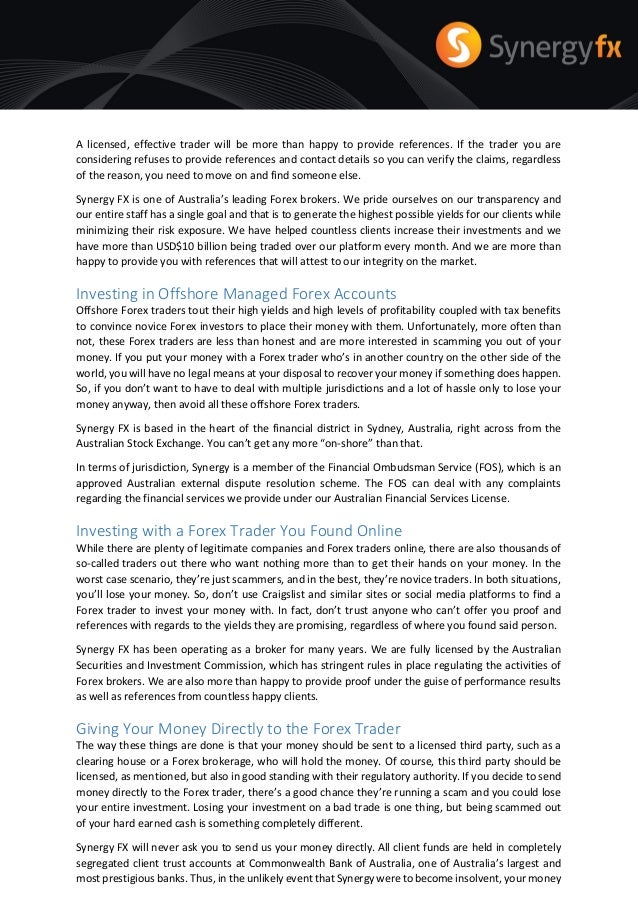 Are You Making These 10 Managed Forex Investing Mistakes - 