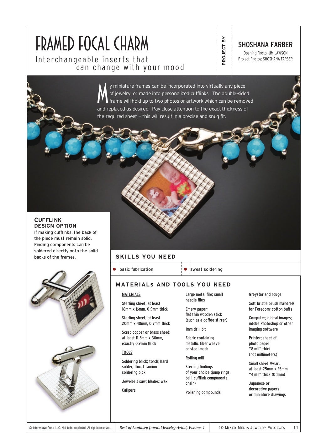 10 mixed media jewelry projects vol.4