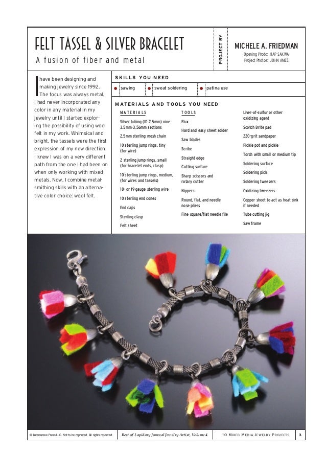10 mixed media jewelry projects vol.4