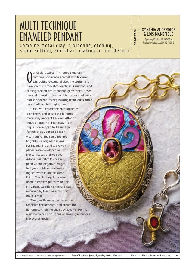 10 mixed media jewelry projects vol.4