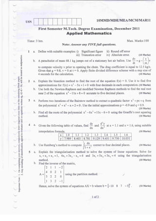 10 mmd11   applied mathematics - dec 2011
