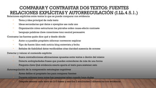 Comprensión Lectora Avanzada: Niveles, Ideas y Estructura | PPTX