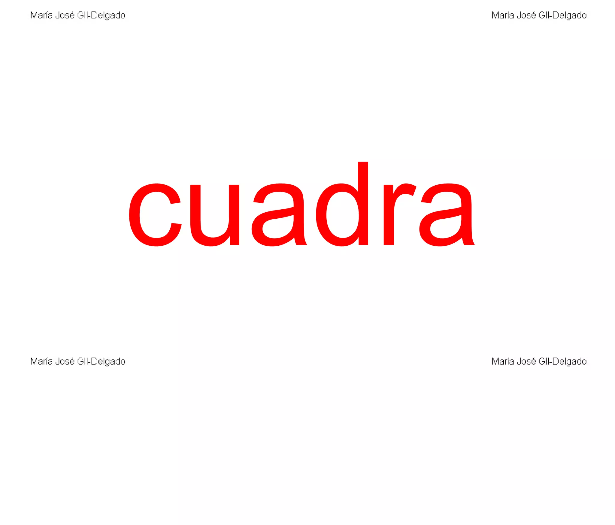 cuadra 