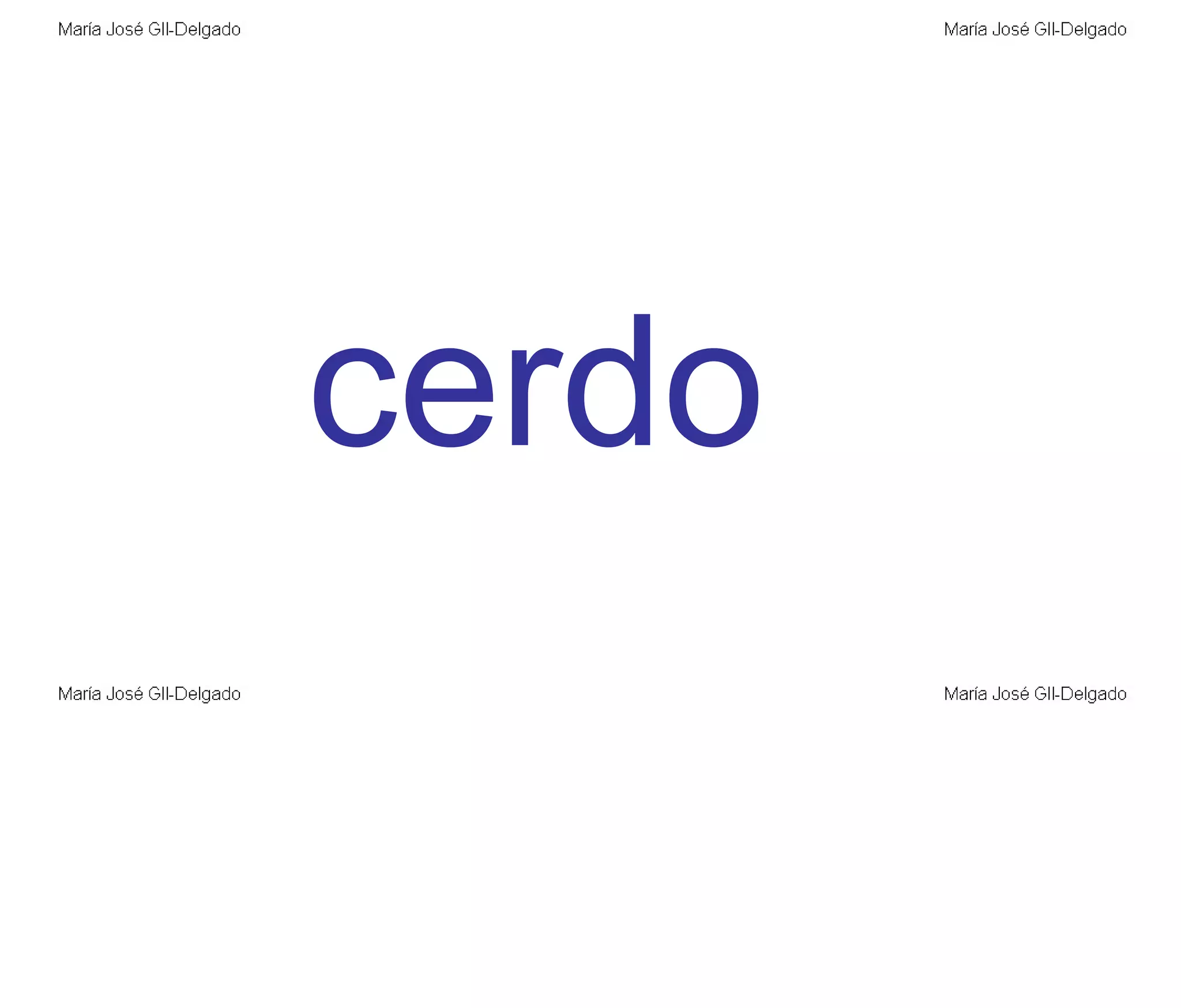 cerdo 