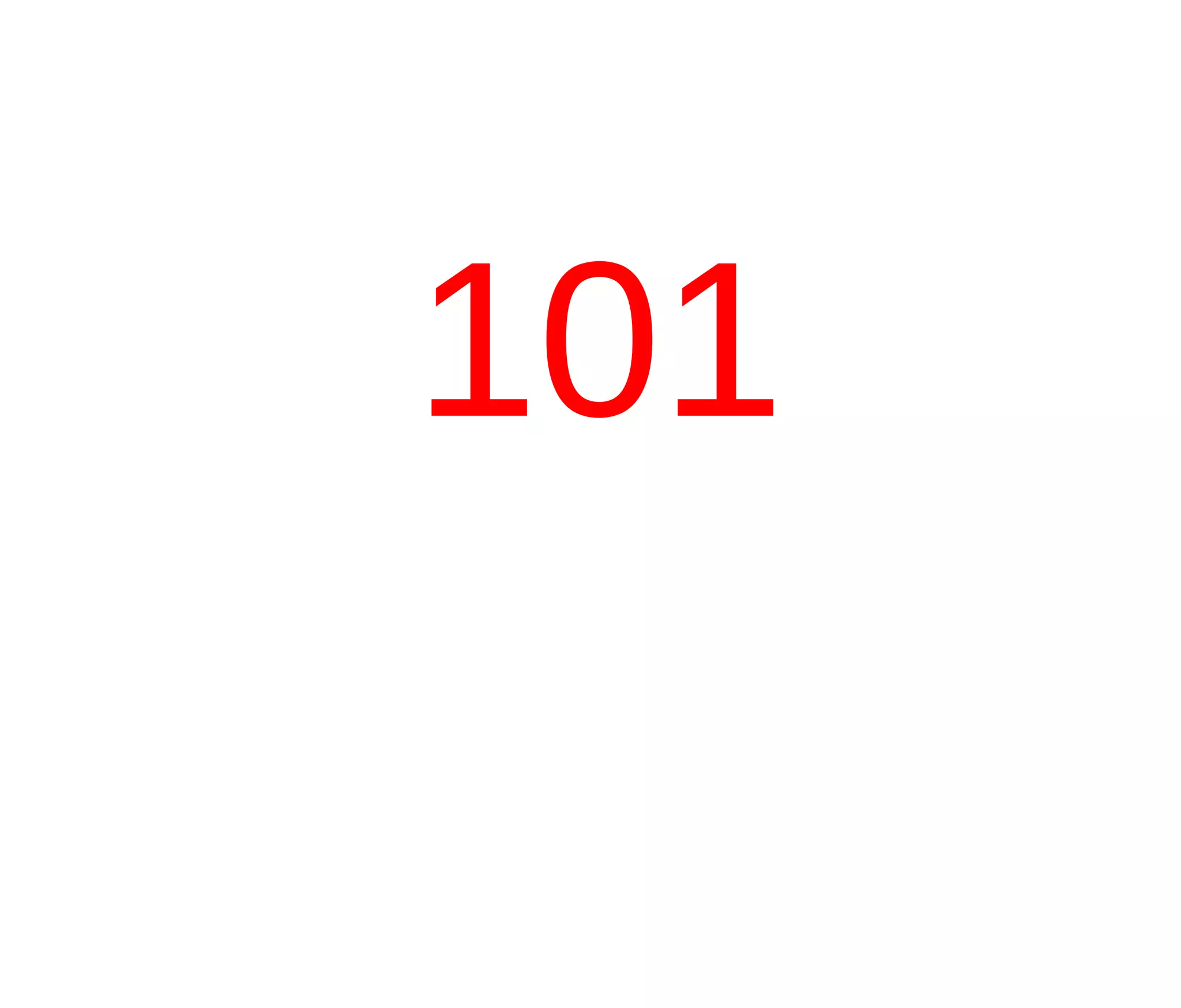 101 
