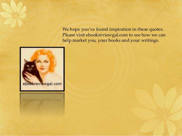 10 More Inspiring Quotes by Famous Writers