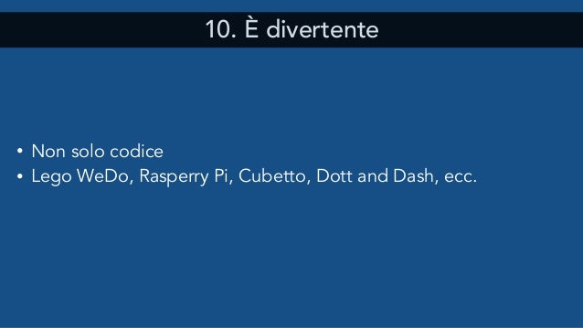 10 motivi per insegnare la programmazione ai bambini