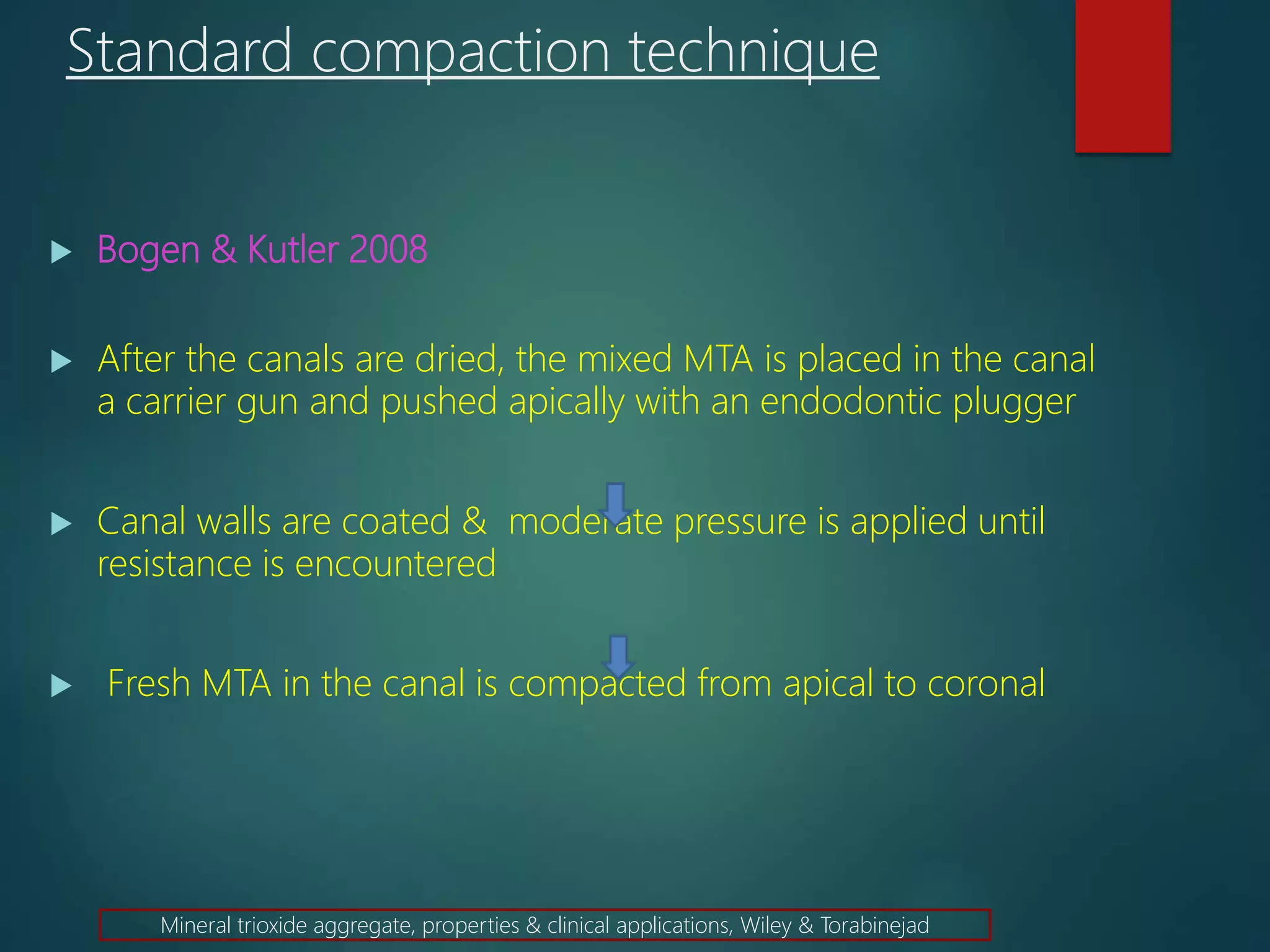 MTA and Biodentin | PPTX