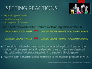Mta Rsetting Reaction MTA and Biodentin | PPTX
