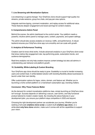 10 Must-Have Features in Your OnlyFans App Clone for 2025.pdf