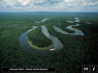 Amazon River – Brazil, South America
The Amazon Rainforest or Amazon Jungle is a tropical forest that covers the majority ...