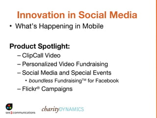 Innovation in Social Media | PPT