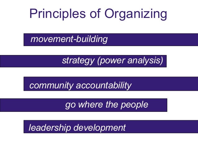 bringing community organizing into online social media campaigns as