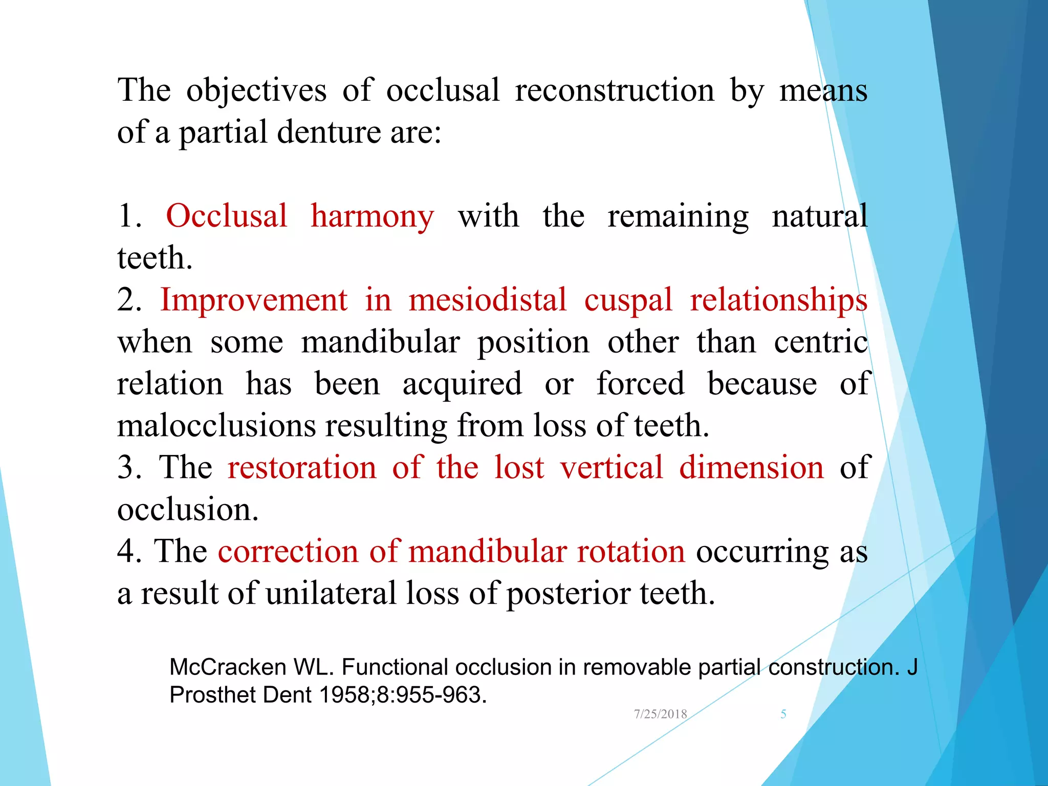 Occlusal Record Rpd occlusion in rpds | PPTX