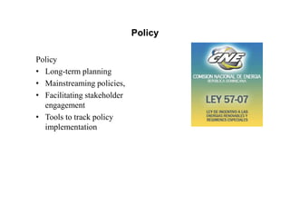 Low Carbon Energy Roadmaps