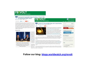 Low Carbon Energy Roadmaps