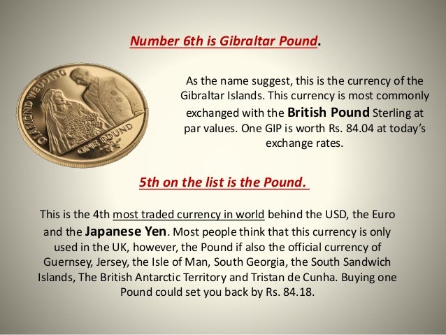 10 Of The Most Valuable Currencies In The Foreign Exchange Market Tod - 