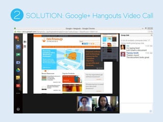 SOLUTION: Google+ Hangouts Video Call2
 