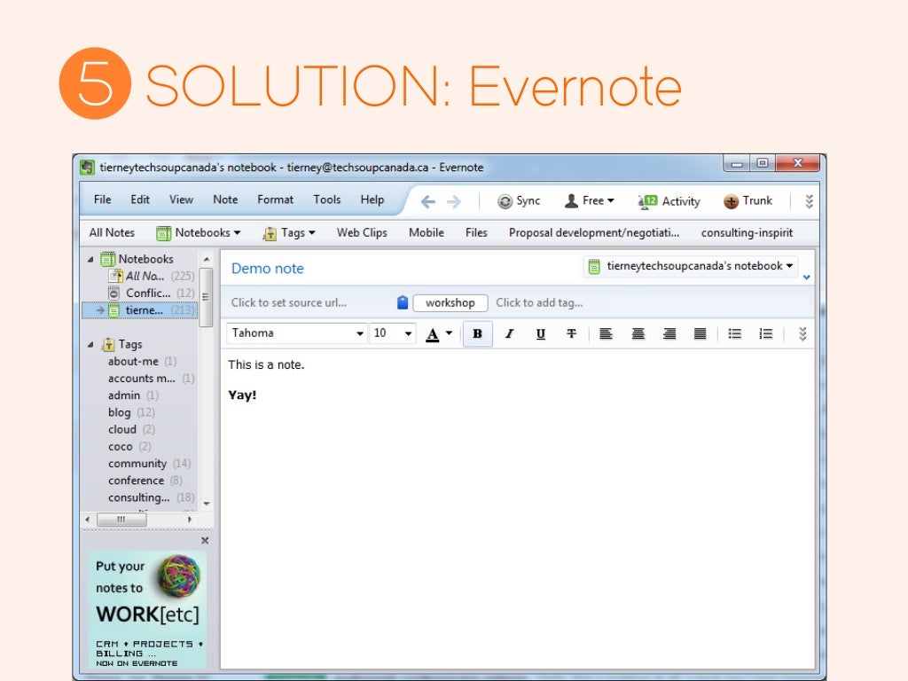 what is evernote v.4.5.2