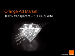 Orange Ad Market
100% transparent = 100% qualité

1

 