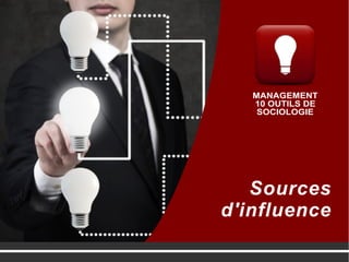Sources
d'influence
 