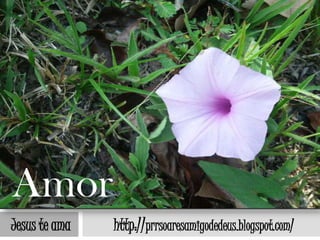 Amor
Jesus te ama   http://prrsoaresamigodedeus.blogspot.com/
 