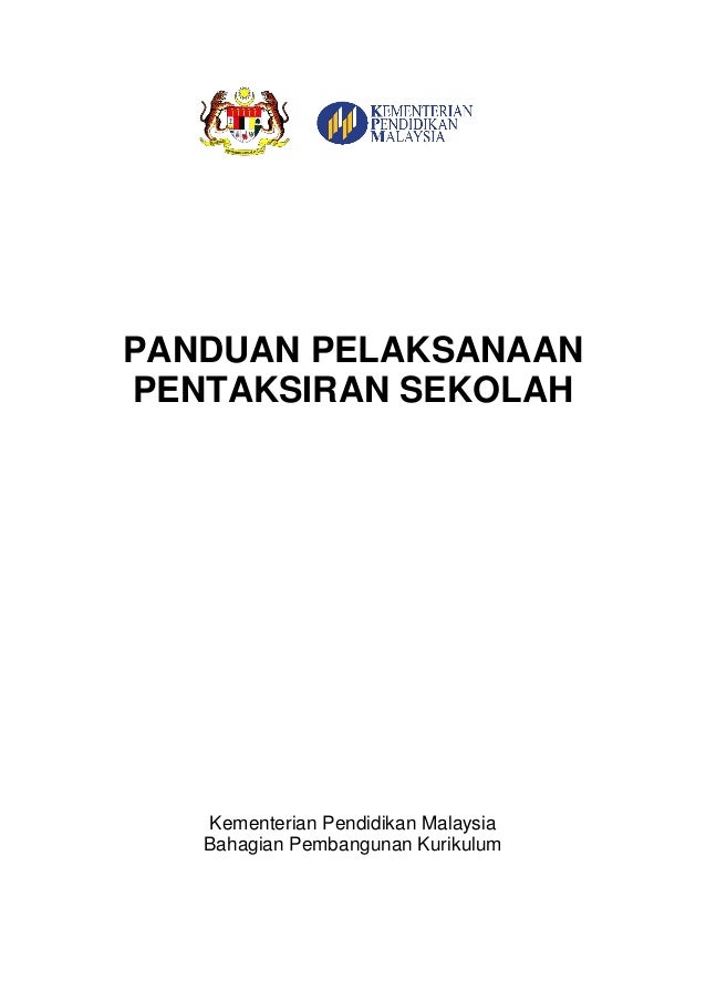 10 Panduan Pelaksanaan Pentaksiran Sekolah