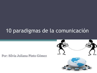 10 paradigmas de la comunicación



Por: Silvia Juliana Pinto Gómez
 