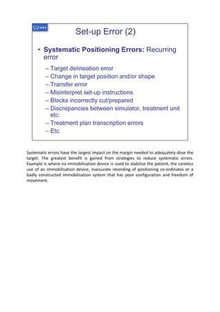 Patient set up and immobilisation in radiotherapy | PDF