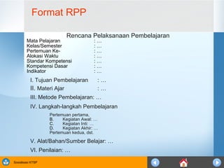 Pengembangan RPP | PPT
