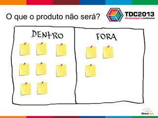 Globalcode – Open4education
O que o produto não será?
 