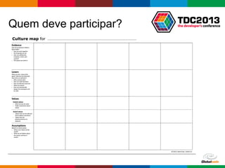 Globalcode – Open4education
Quem deve participar?
 