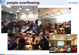 people overflowing 
Copyright © 2012 NTT DATA Corporation 12 
 