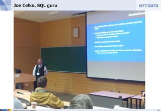 25Copyright © 2015 NTT DATA Corporation
Joe Celko、SQL guru
 