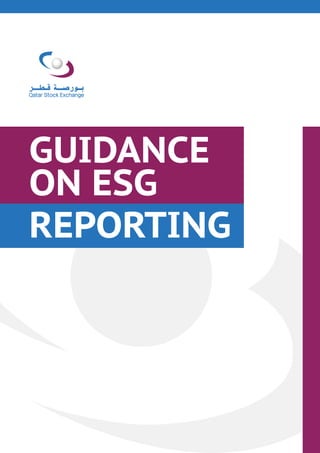 GUIDANCE
ON ESG
REPORTING
 