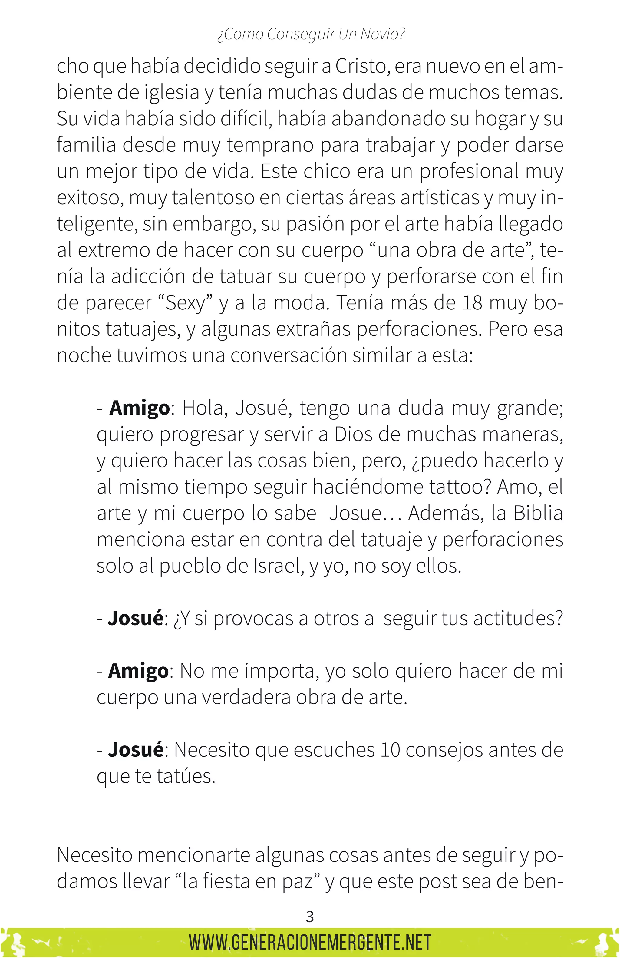 Podemos los cristianos usar tatto y piercing? | PDF