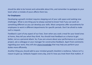 10 Powerful Growth Mindset Examples To Elevate Your Business And ...