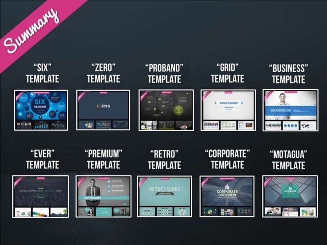10 PowerPoint Templates That Don t Suck