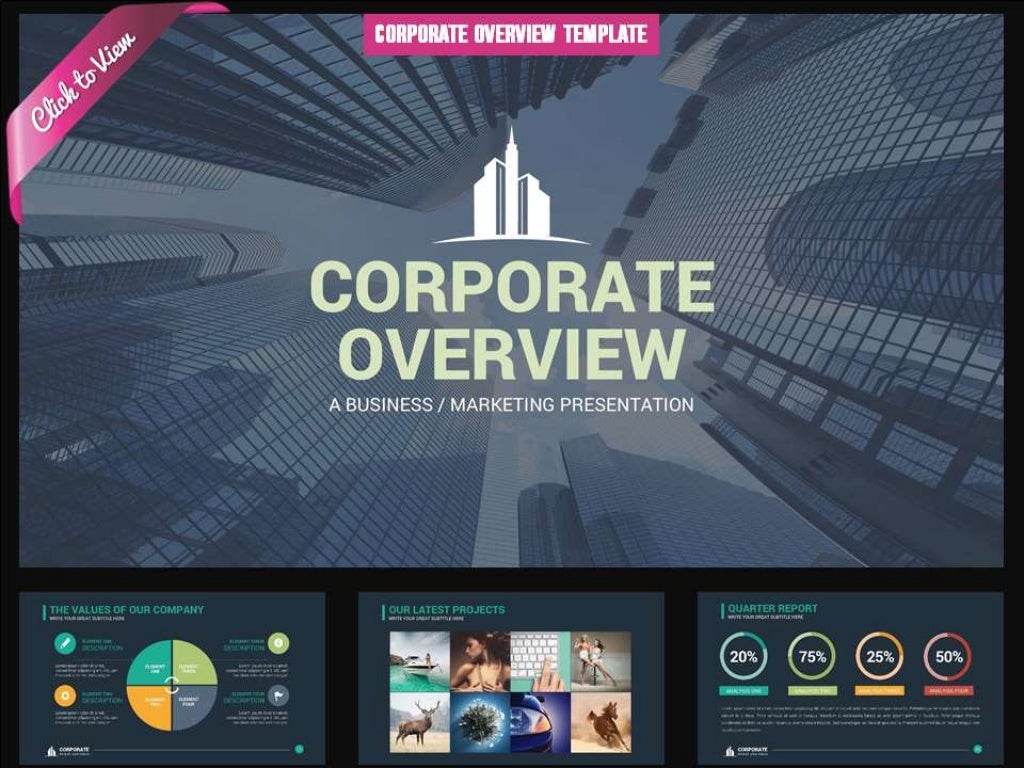 Corporate Overview Presentation Template